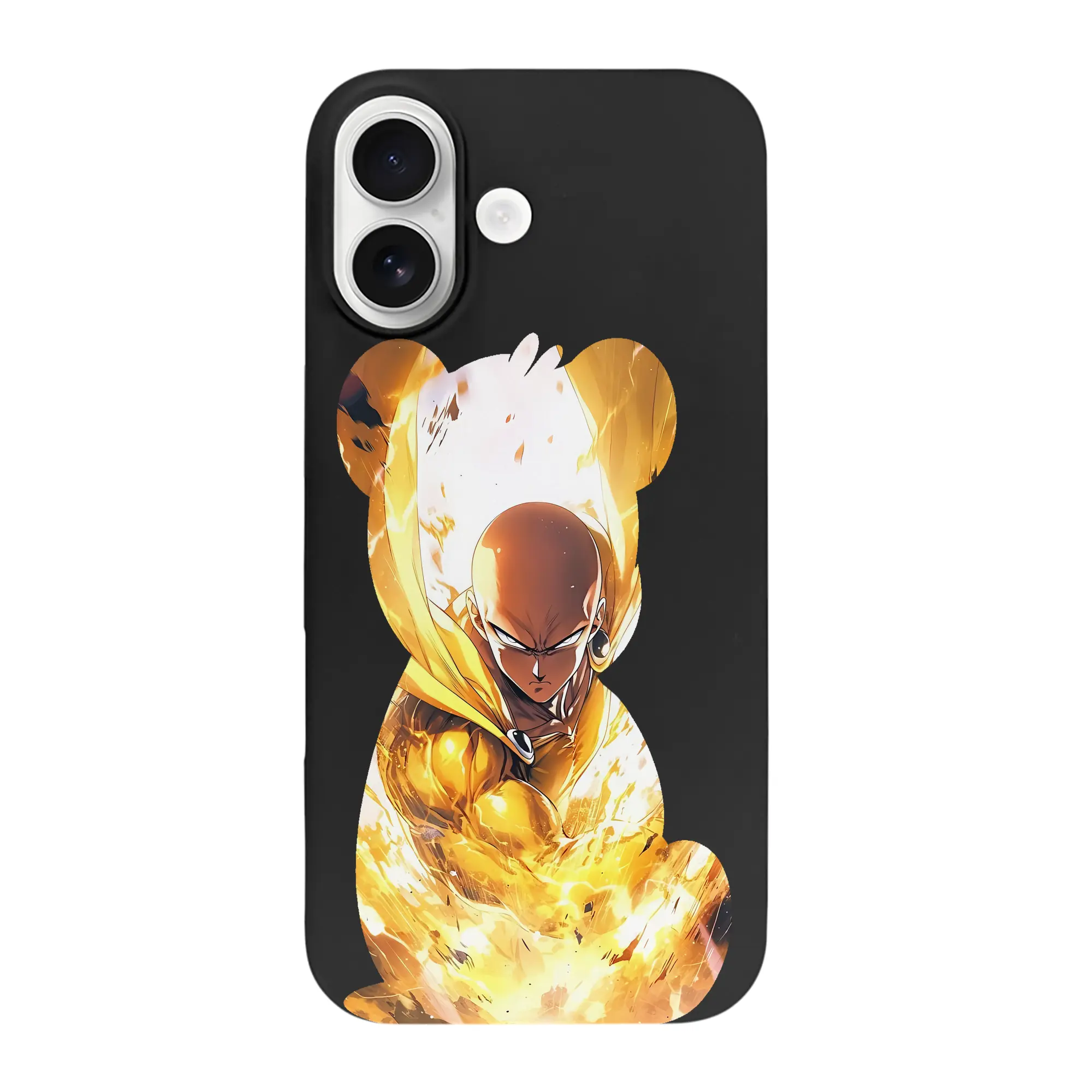 ワンパンマン グッズ サイタマ - iPhone 17 シリーズ シリコンケース 薄型 耐衝撃 指紋防止 ソフトタッチカバー 精密フィット 傷防止 保護ケース iPhone 17/17 Air/17 Pro/17 Pro Max 対応